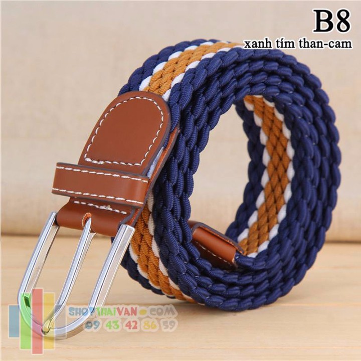 Thắt lưng vải dù co giãn B