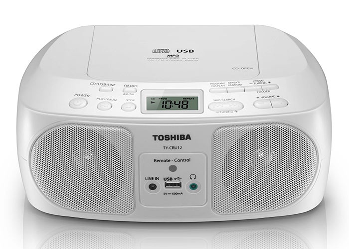 ĐÀI RADIO CASSETE USB TOSHIBA TY-CRU12 có usb (Mã SP: 0031)
