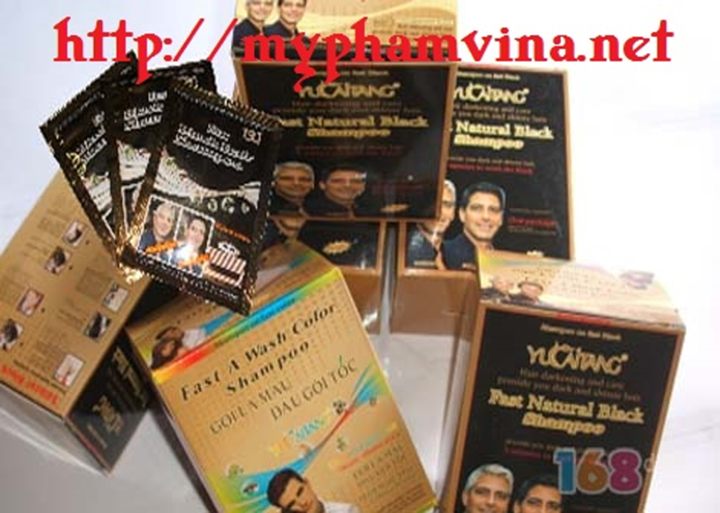 Nhuộm tóc gội là đen Yucaitang