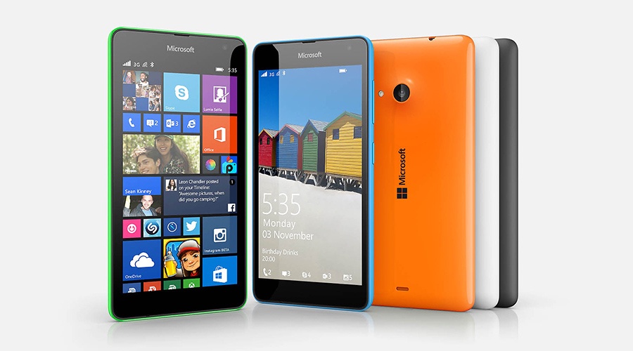 Điện thoại Nokia Lumia 535 - 8GB, 2 sim, 5.0 inch