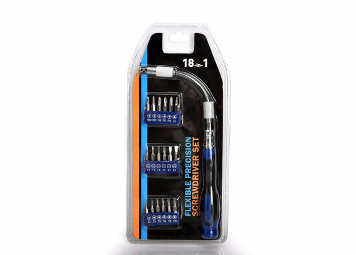 Bộ tua vít đầu cong và 18 đầu tua vít UBL HT0292