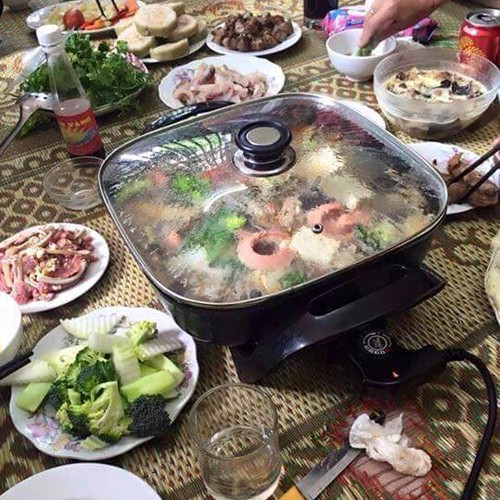 Chảo điện đa năng Happy Call Hàn Quốc