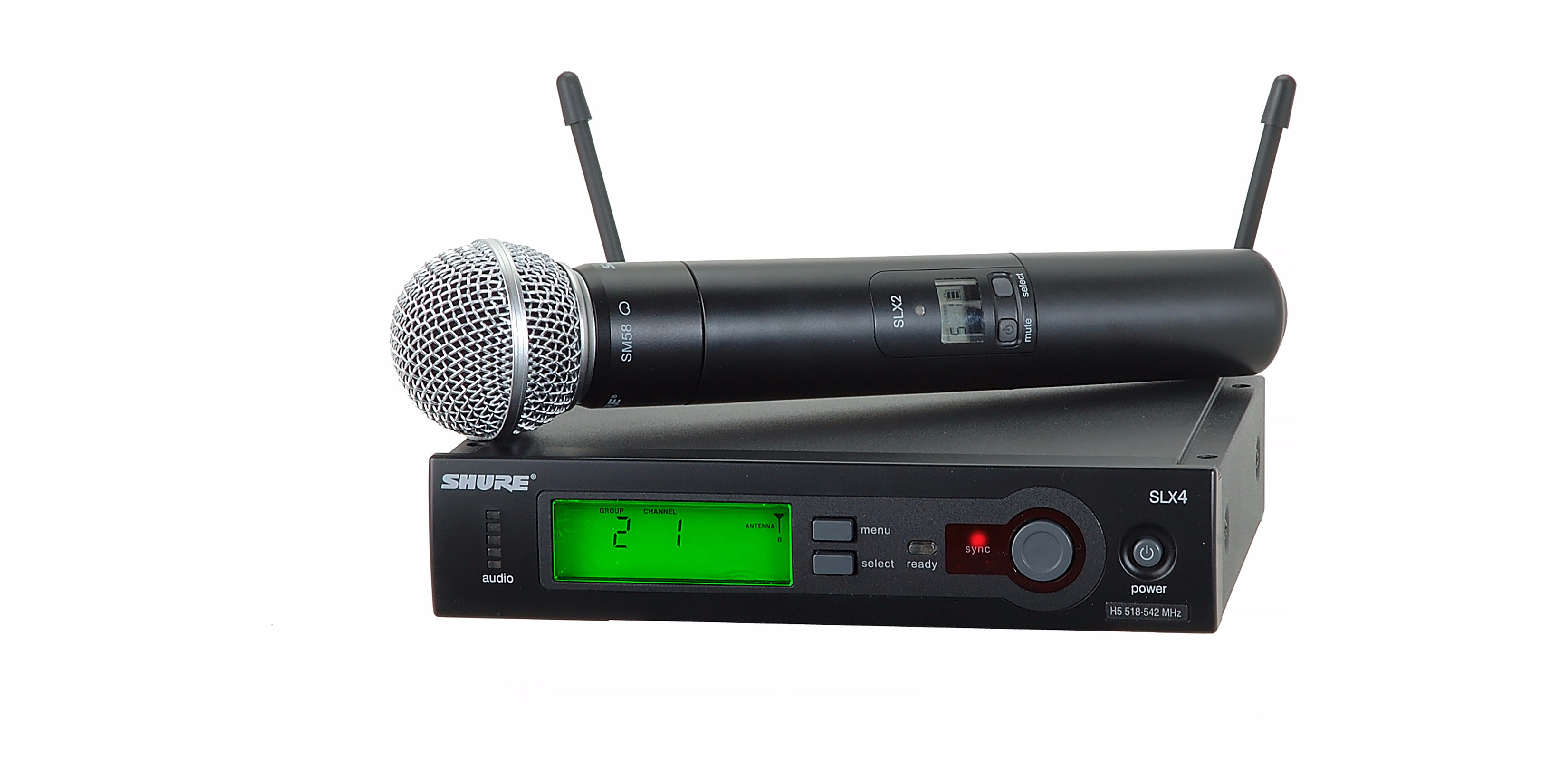 Micro Shure SLX24A/SM58