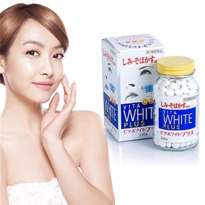 Viên uống trắng da vita white plus 240 viên