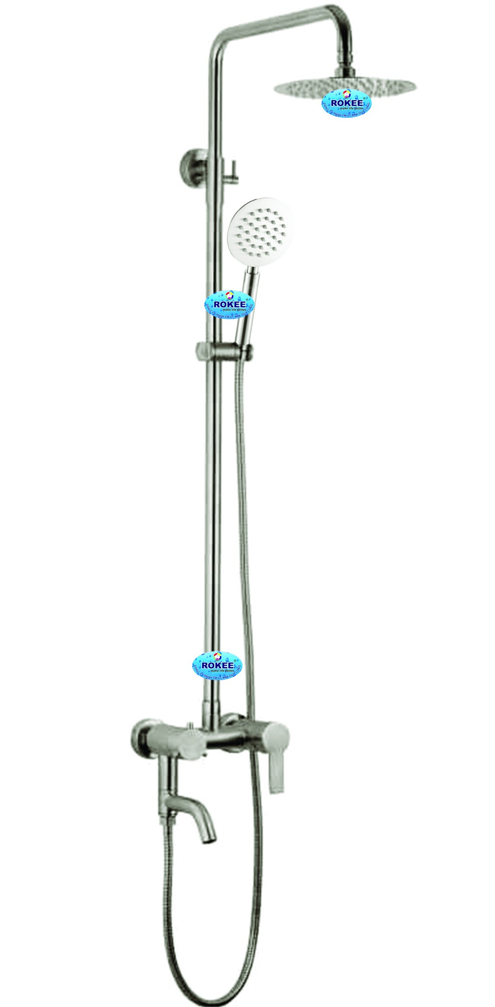 Cây Sen Nóng lạnh SUS304 ROKEE DL893