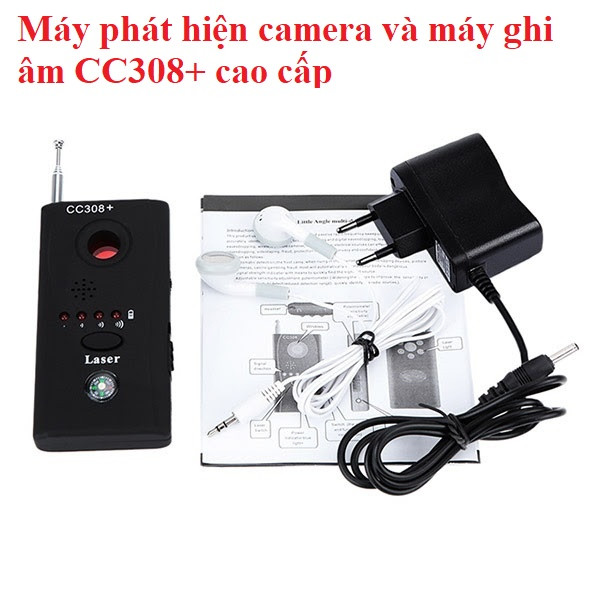 Máy phát hiện camera và máy ghi âm CC308+