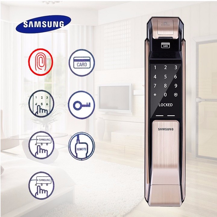 Khóa cửa vân tay Samsung SHS-P718LMG