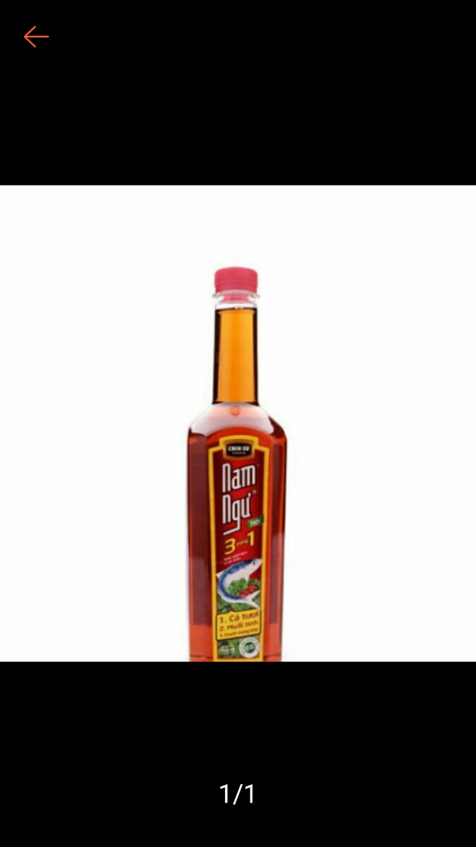 Nước mắm nam ngư 500ml