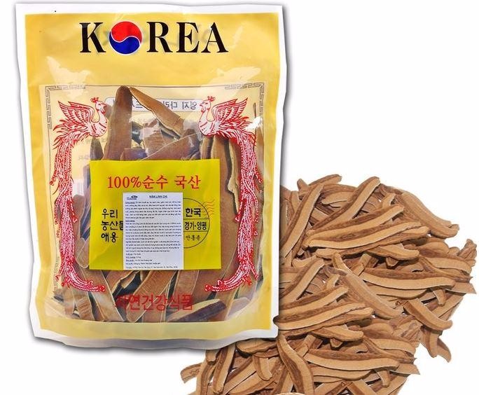 Nấm linh chi thái lát hàn quốc 500g