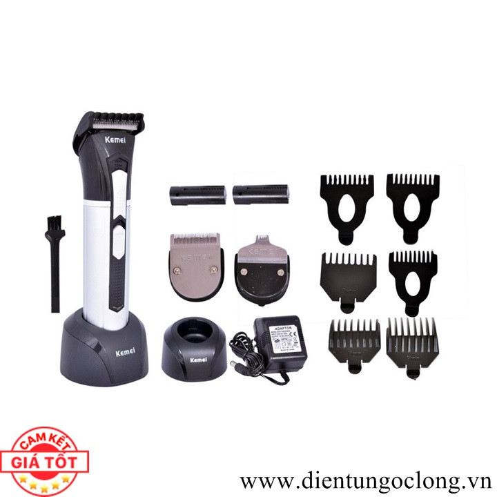 Trọn bộ tông đơ sạc kemei km-3007