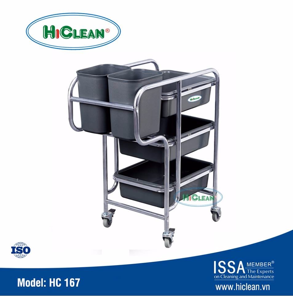 Xe dọn phòng X-shape Hiclean HC167