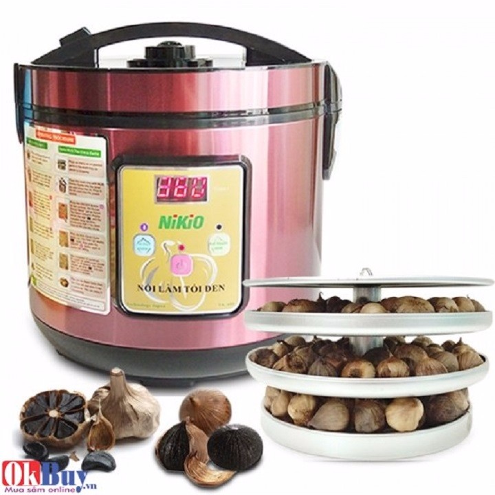 Máy làm tỏi đen gia đình Nhật Bản Nikio NK-688 dòng cao cấp Đỏ tím (Mã SP: NK-688DT)
