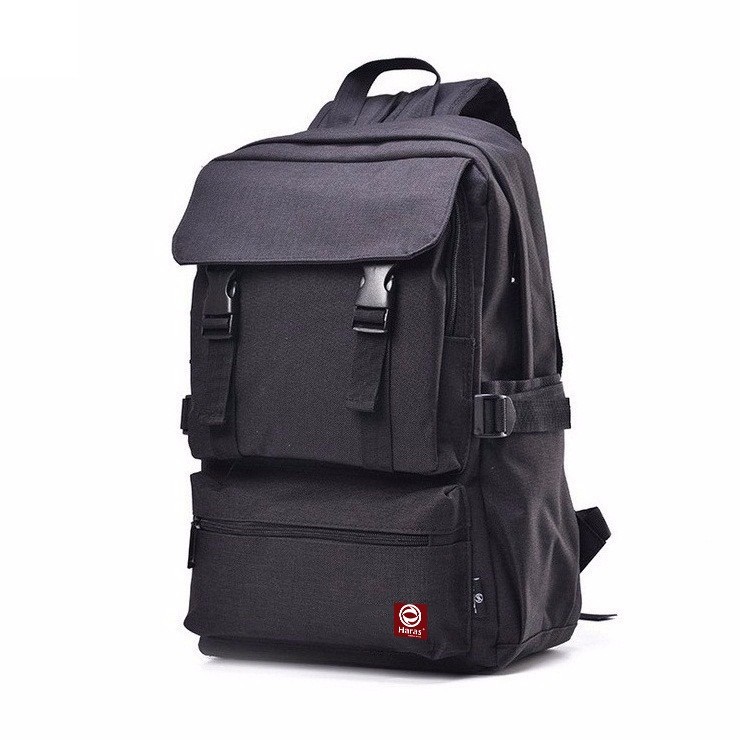 Ba lô hàn quốc unisex haras hr112 - chính hãng phân phối