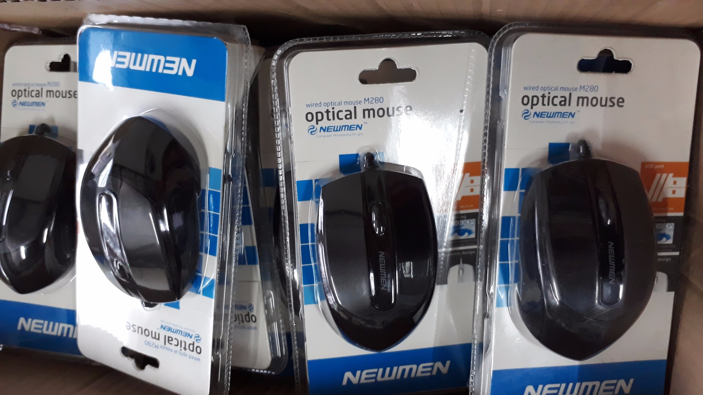 Chuột máy tính Newmen M280 - Chuột quang có dây