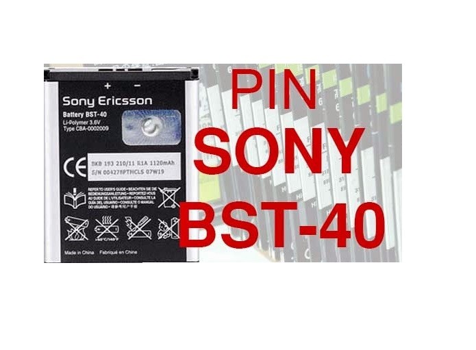 Pin galilio sony ericsson bst-40
