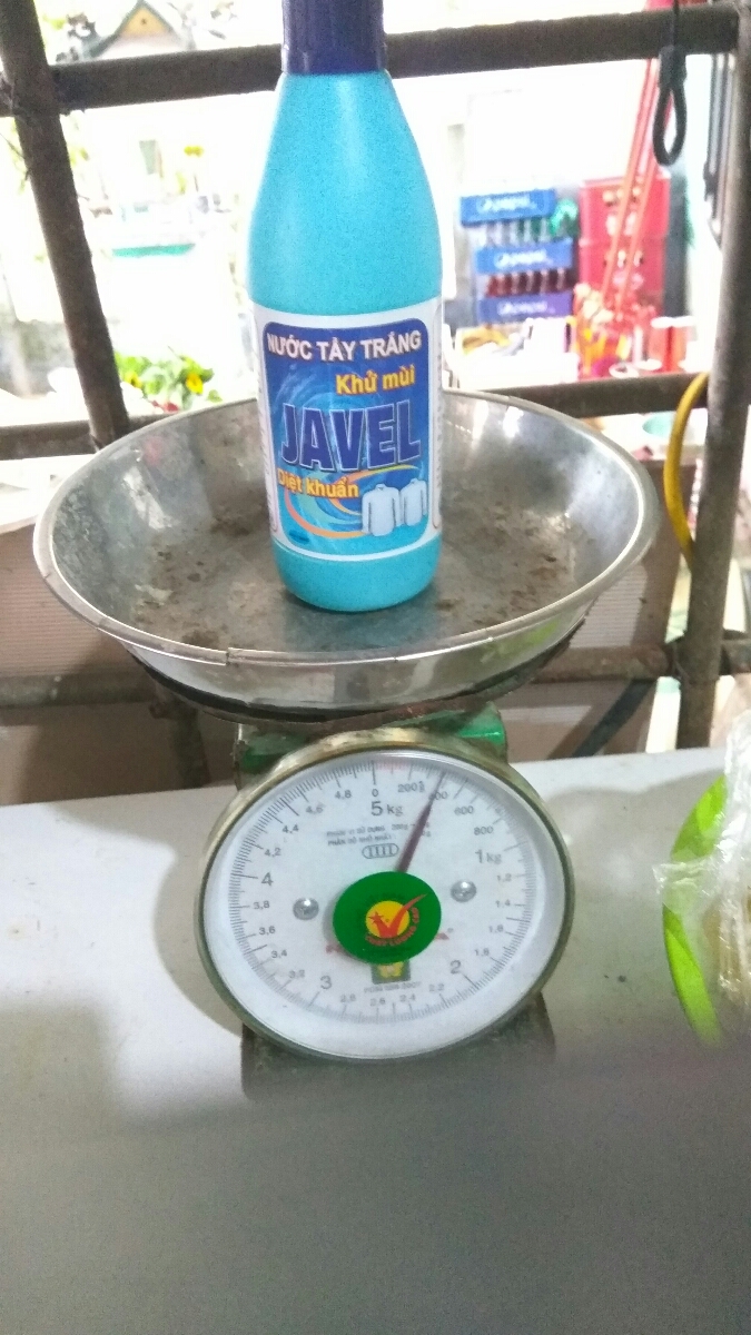 Nước giặt tẩy Javel 300g