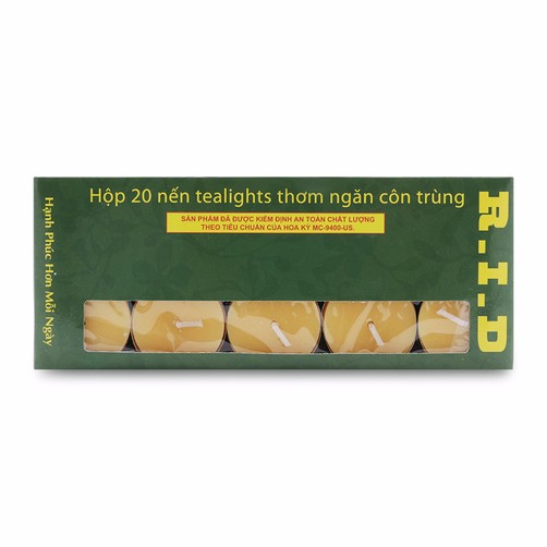 Hộp 20 nến tealight thơm quang minh candle ftramart rid2271 )