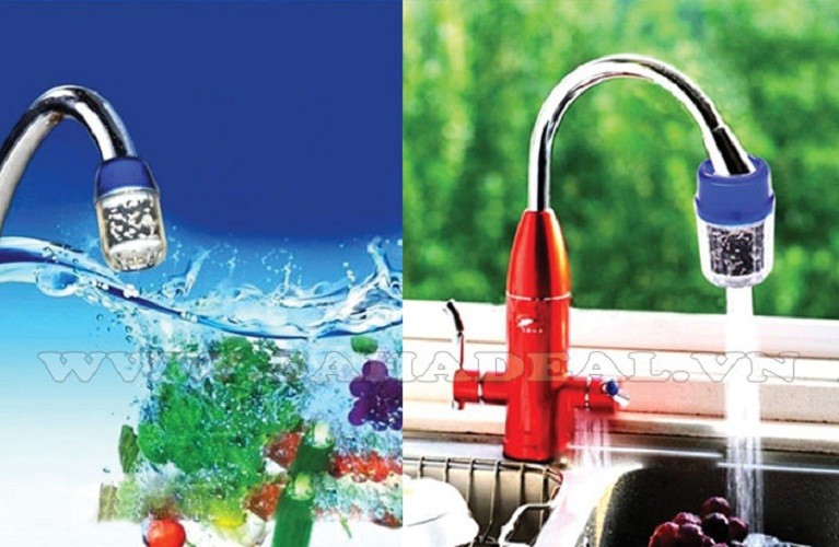 Dụng cụ lọc sạch nước tinh khiết loại phèn từ vòi