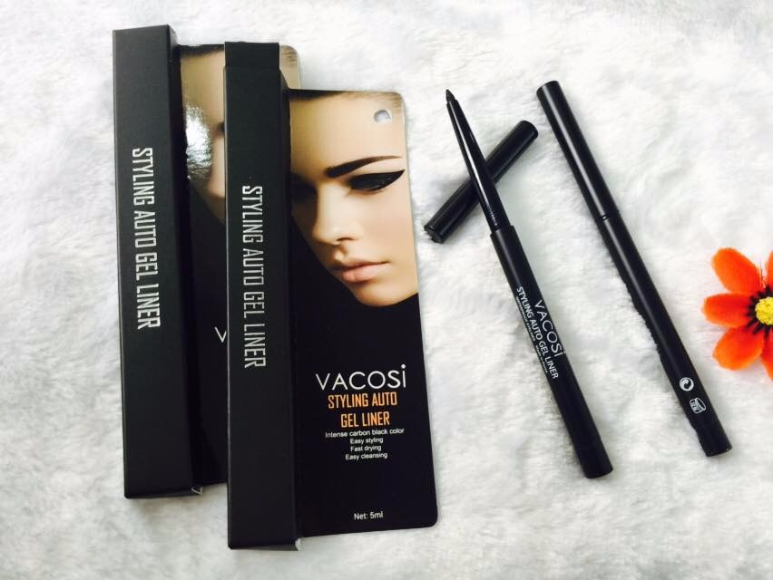 Chì kẻ mắt vacosi styling auto gel liner