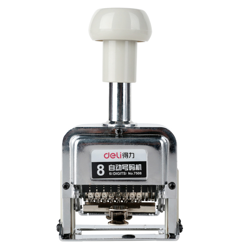 Dấu nhảy tự động 8 số deli 7508