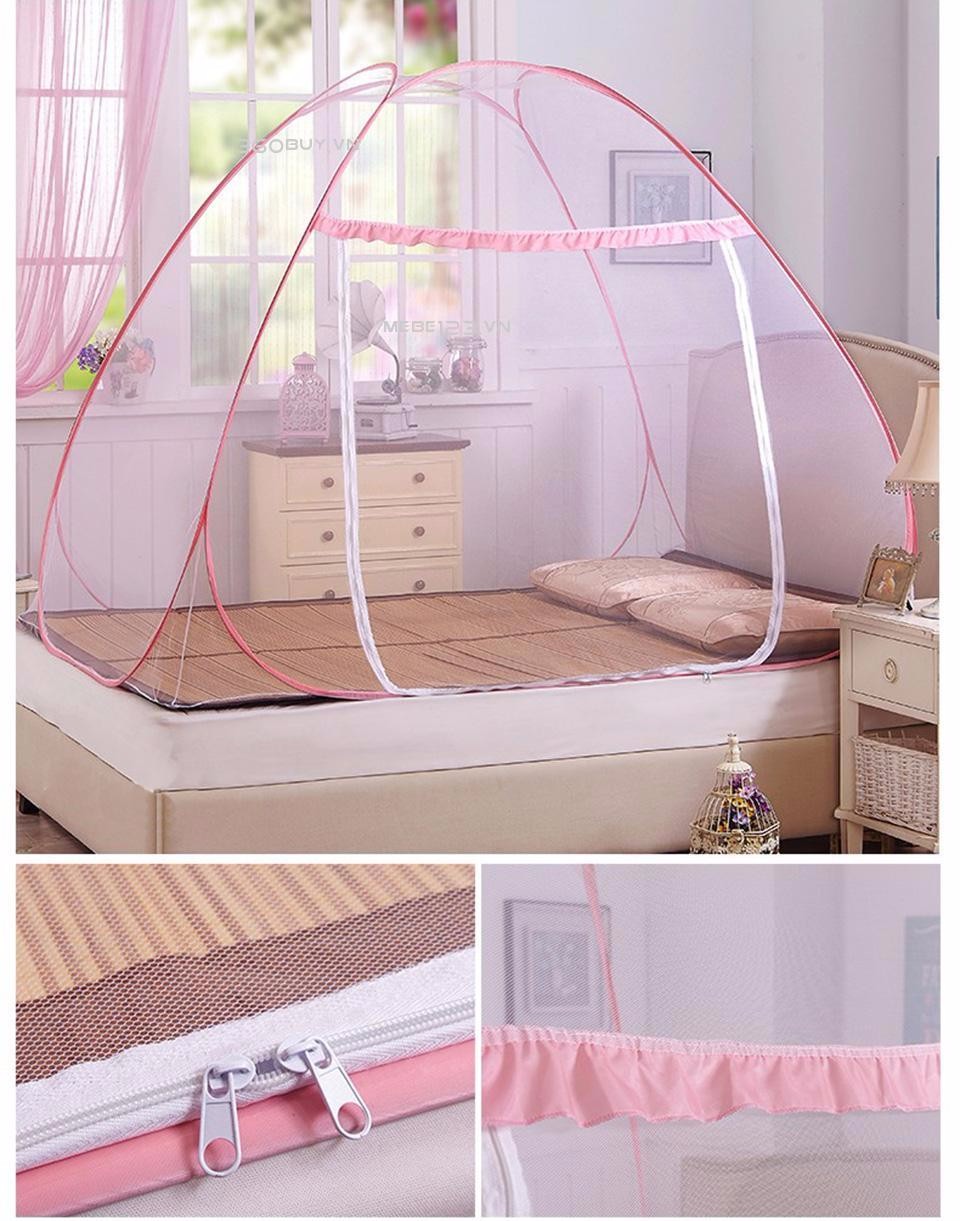 Mùng Chụp Tự Bung Xếp Gọn 2m x 2m (Mã SP: mung 2m)