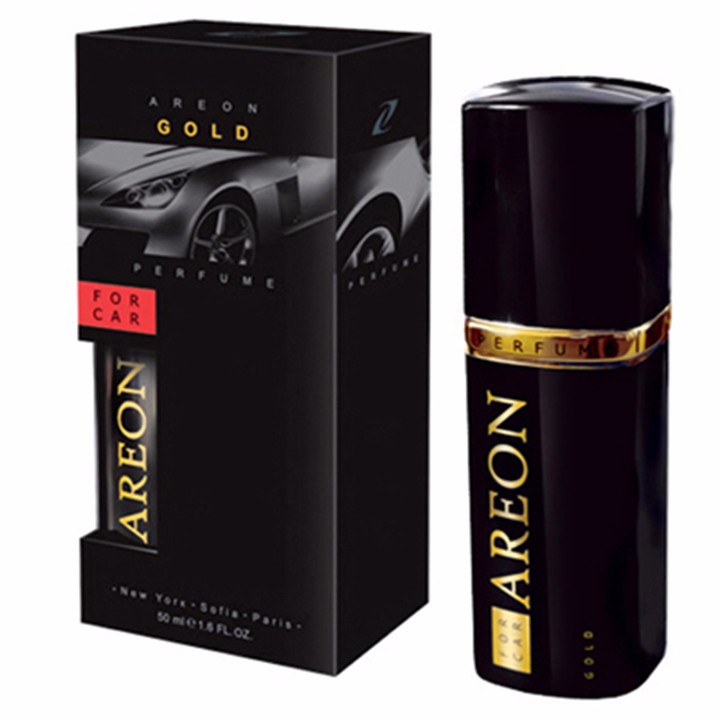 Nước hoa ô tô areon car perfume 50ml gold bulgari