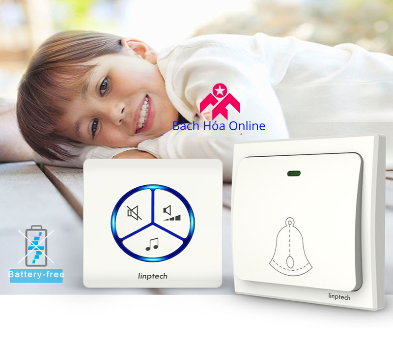 Chuông cửa không dây không dùng pin Linptech Linbell G1 (Mã SP: lbg1)