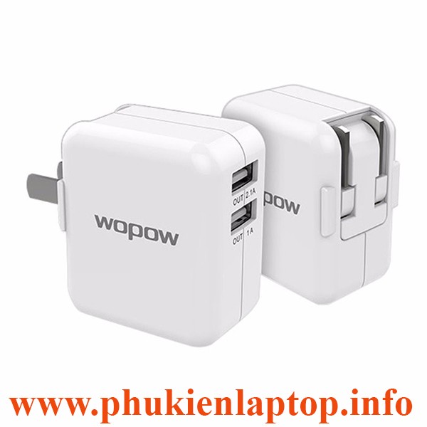 Củ sạc điện thoại USB Wopow A12