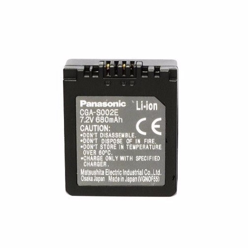 Pin máy ảnh lumix panasonic cga-s002