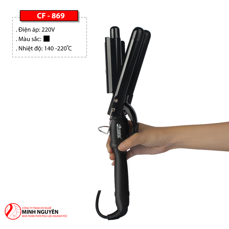 Máy uốn tóc dợn sóng cf - 869