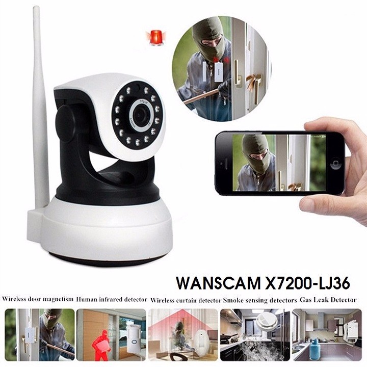 Camera IP hồng ngoại không dây Wanscam X7200-LJ36