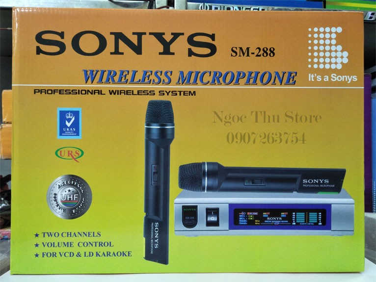 Micro không dây Shure SM-288