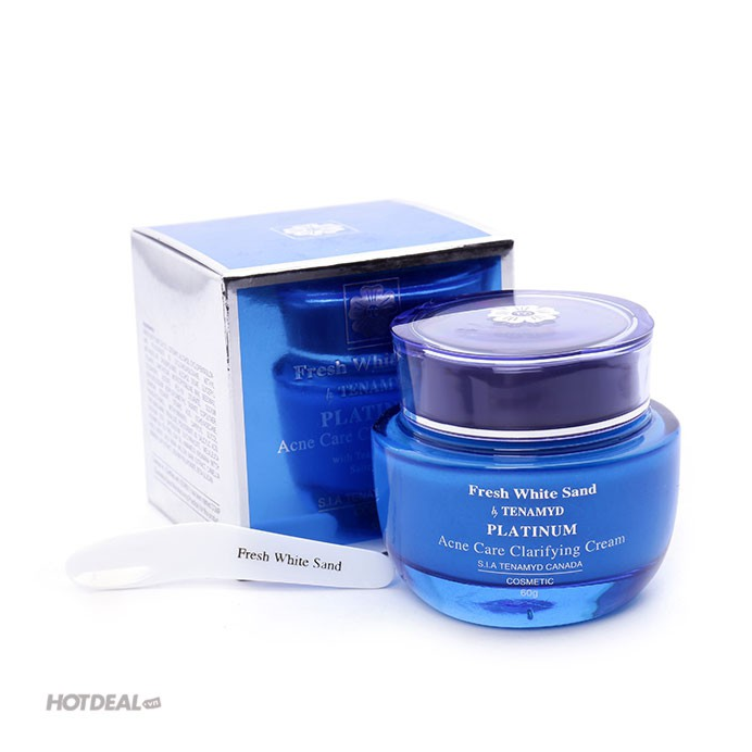 Kem dưỡng đặc trị mụn Tenamyd Platinum Acne Care Clarifying Cream 60g