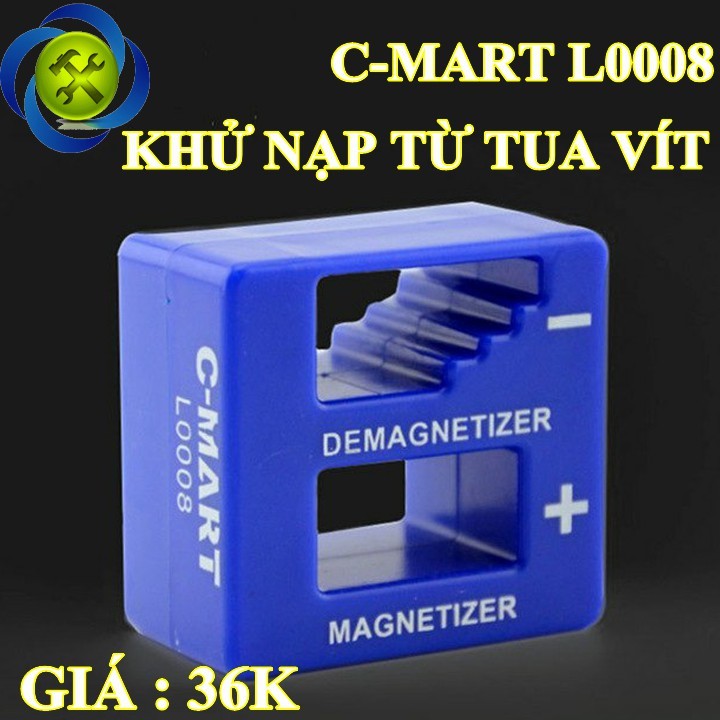 Khử nạp từ tua vít c-mart l0008