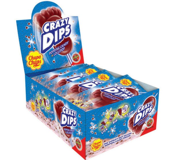 Kẹo mút nổ Chupa Chups  - Hộp 24 cái 14g