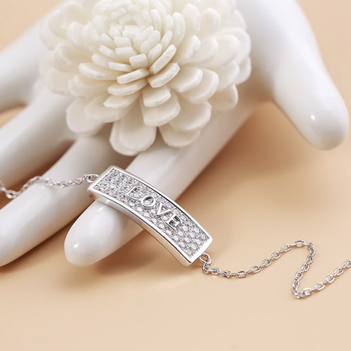 Lắc tay bạc This Love