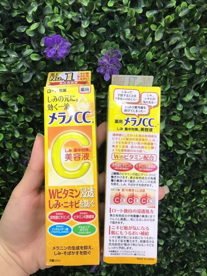 Tinh chất trị thâm Rohto Melano CC Intensive Anti Spot Essence - 20ml