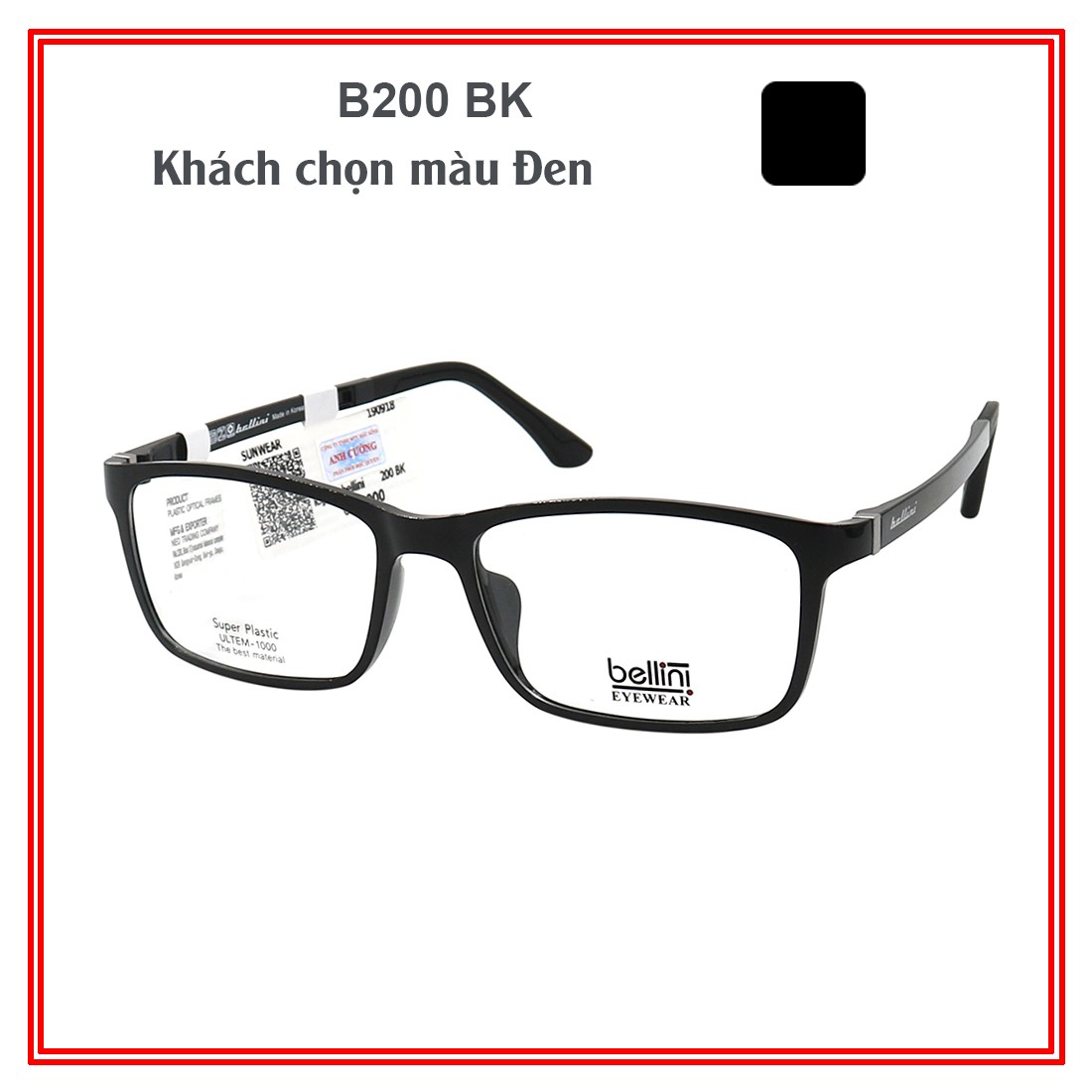 Gọng Kính Bellini B200