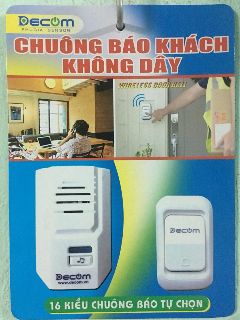 Chuông Báo Khách Không Dây (Mã SP: NEW)