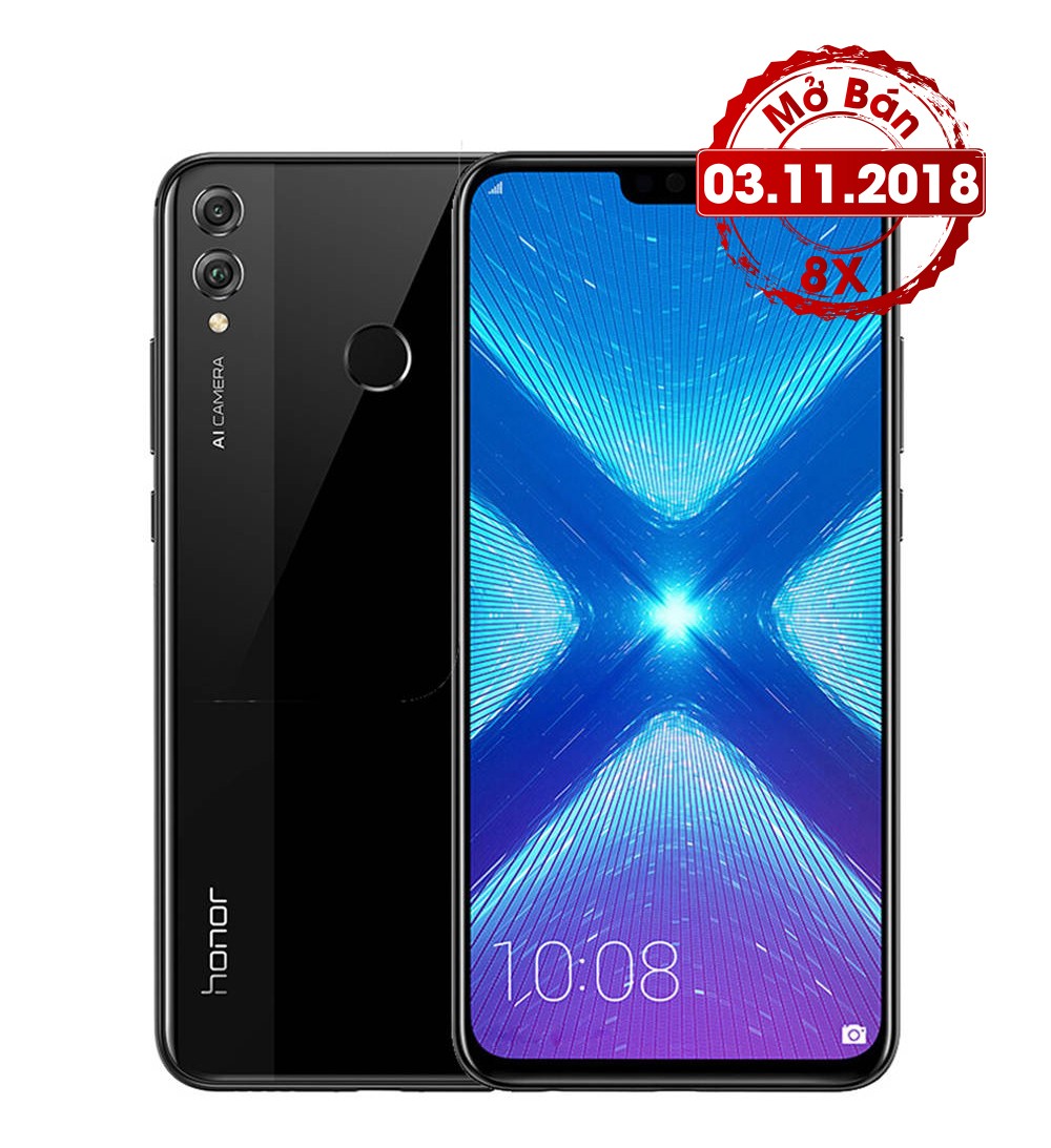Điện thoại Honor 8X - 4GB RAM, 64GB, 6.5 inch