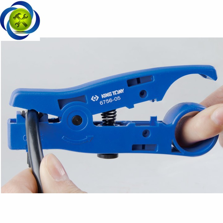 Kềm tuốt vỏ dây điện kingtony 6756-05
