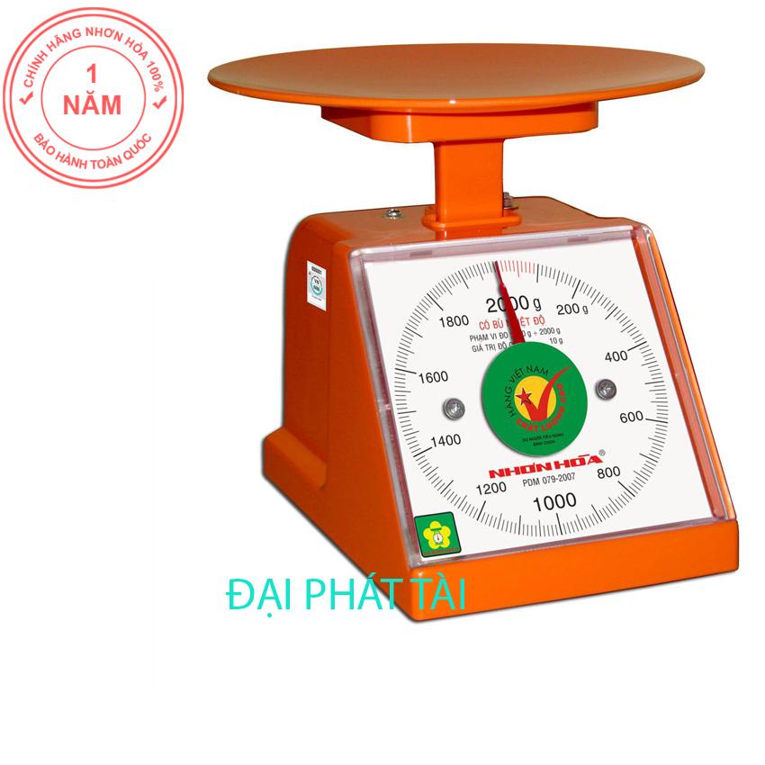 Cân nhựa Nhơn Hòa 2Kg (NHPS-CS-2)