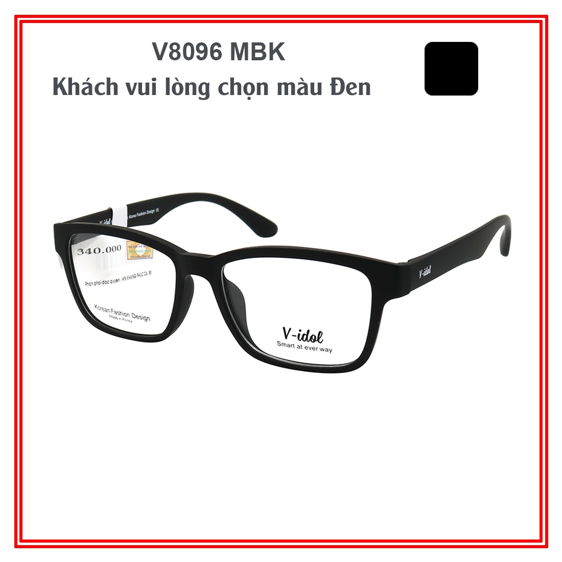 Gọng kính v-idol v8096