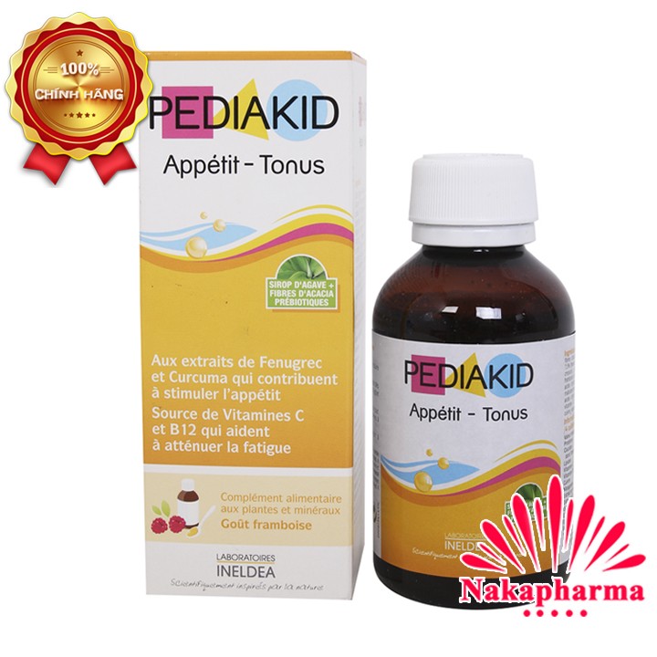 ✅ Siro Pediakid Appetit Tonus Pháp – Giúp bé ăn ngon, lớn nhanh, ngừa táo bón, hệ tiêu hóa khỏe mạnh, bé tăng cân