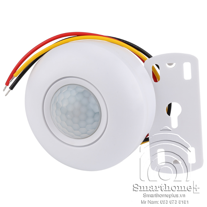 Công tắc bật tắt đèn hồng ngoại ốp trần 220V PIR27-220