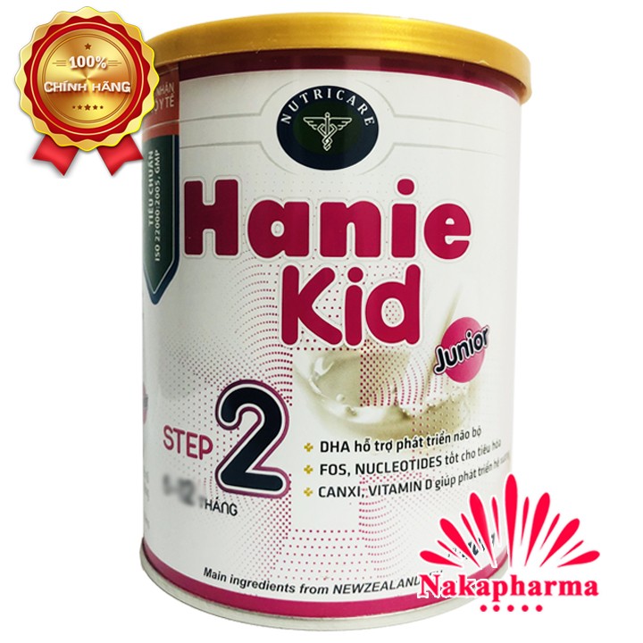 Sữa bột hanie kid 2 900g