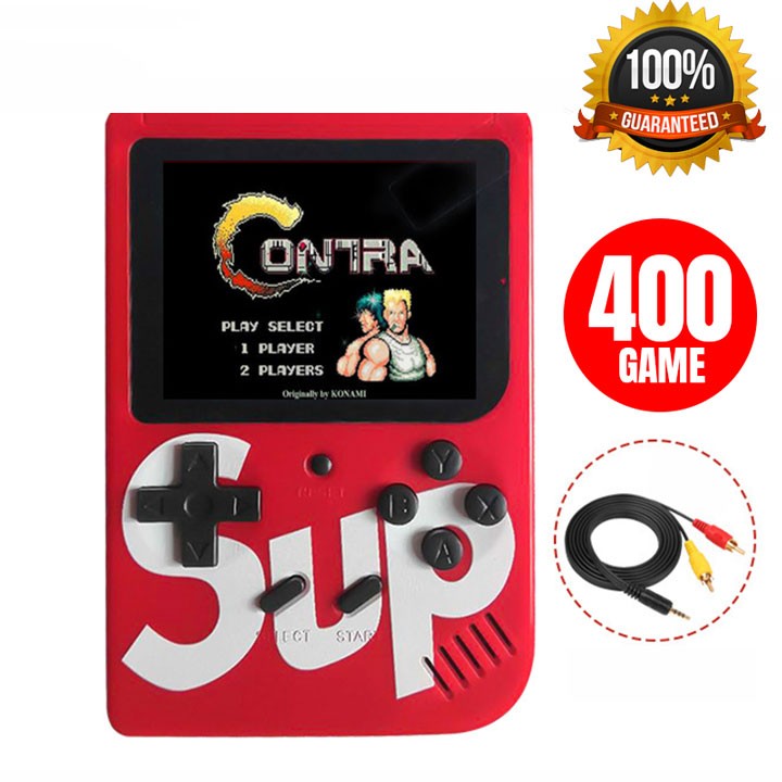 Máy chơi game cầm tay sup 400 game