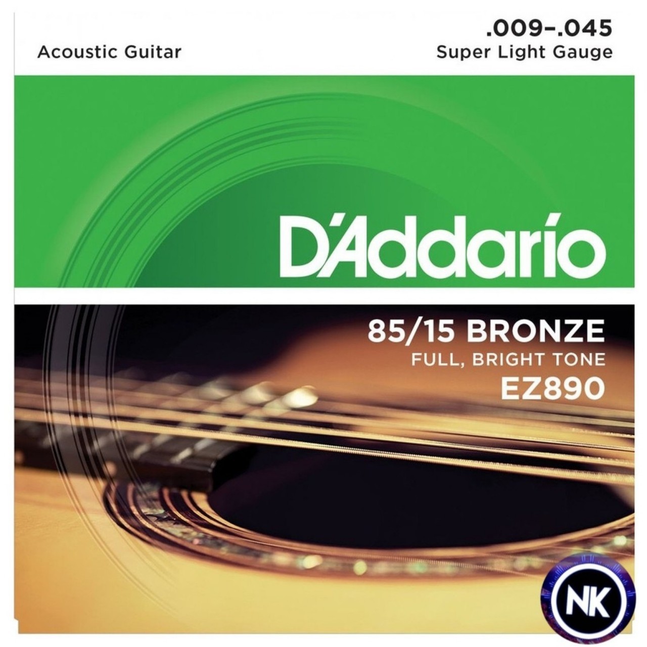 Bộ dây đàn guitar acoustic d’addario ez900 và ez910, ez890