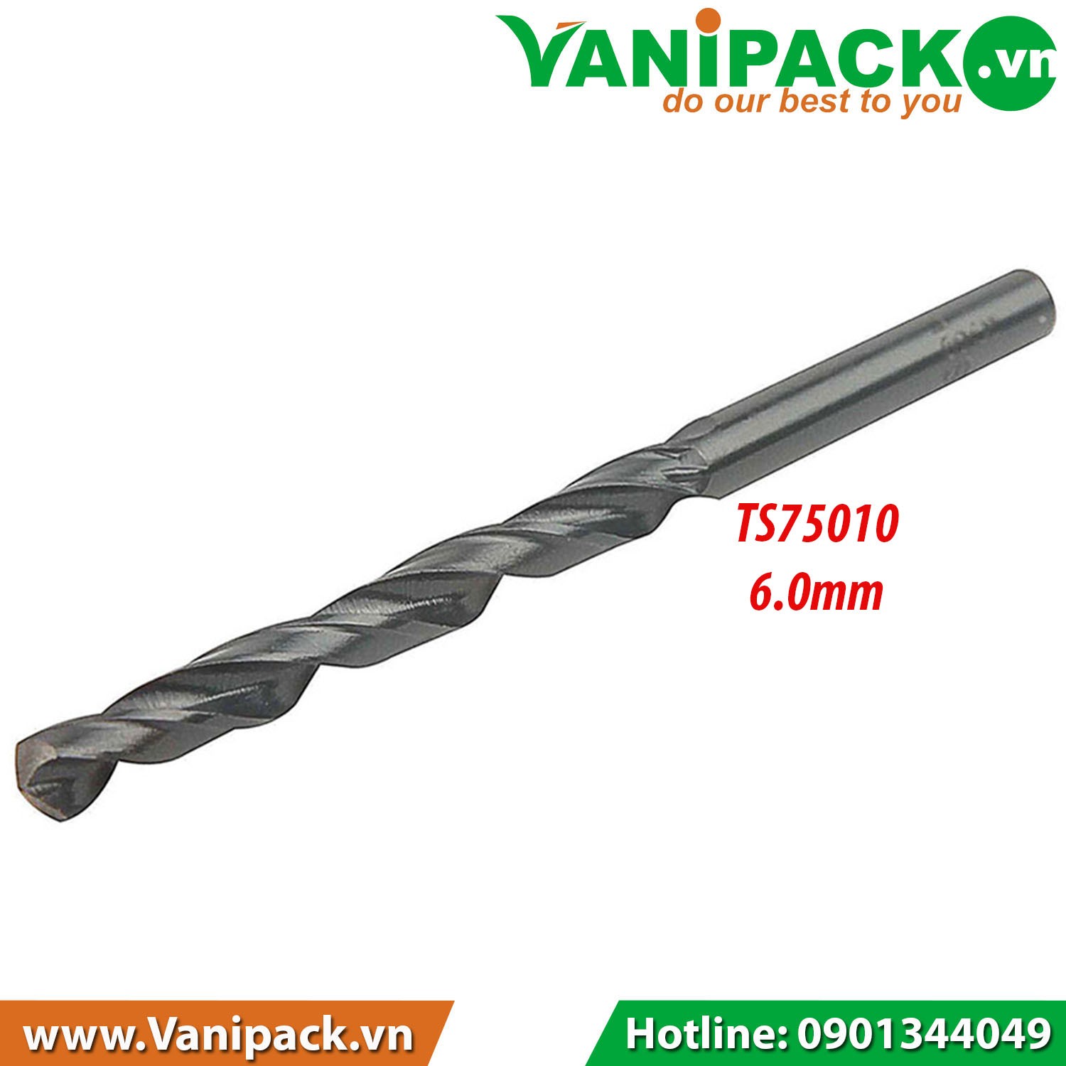 KHOAN SẮT HSS TOLSEN 75010