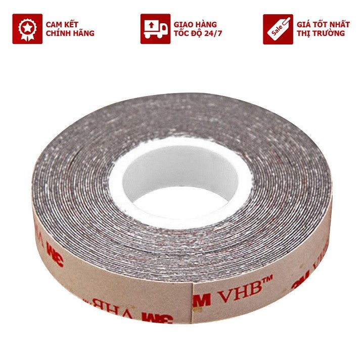 Băng keo cường lực siêu mỏng 3m khổ 12mm x 33m vhb 5915-12
